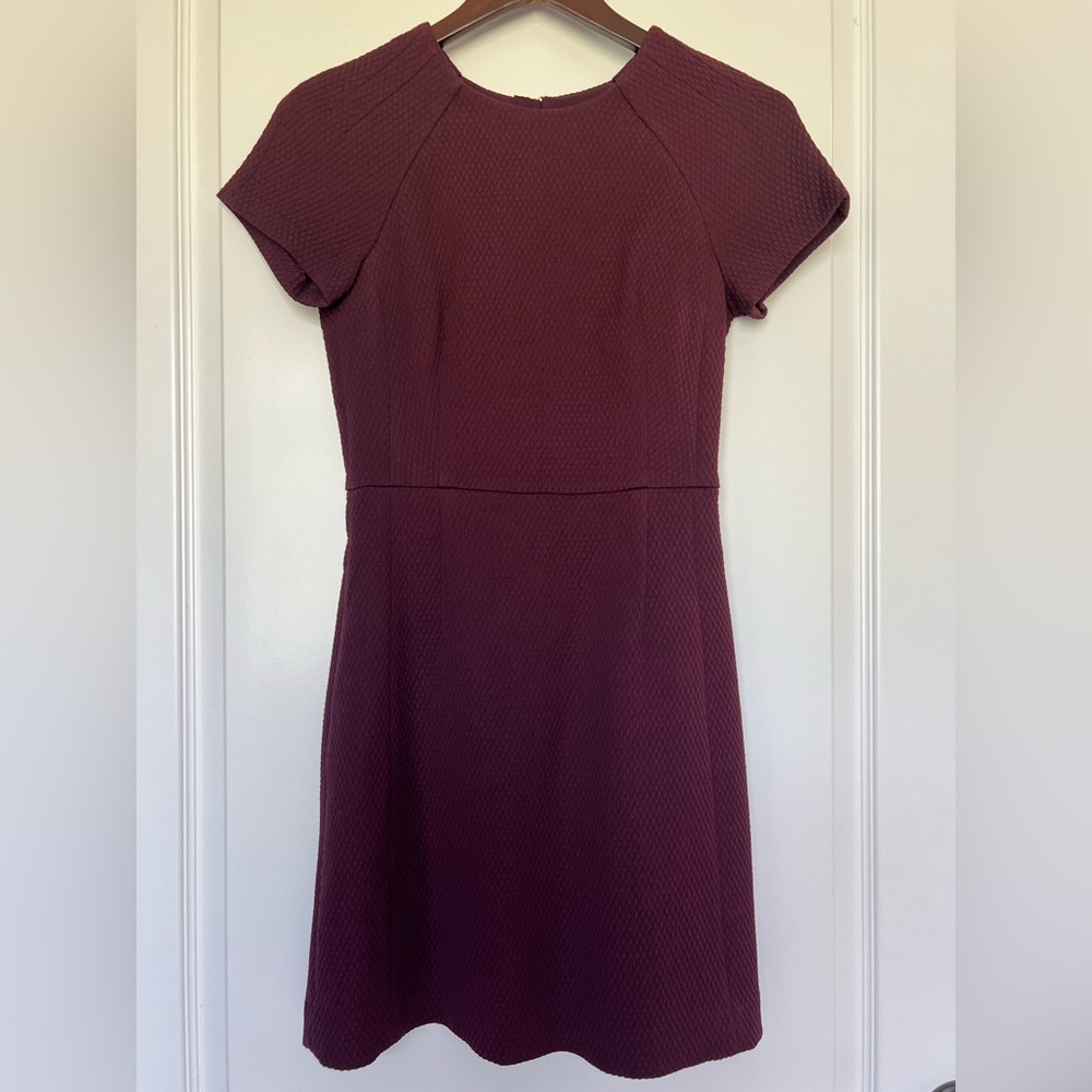 Banana Republic Deep Plum Midi Dress - Picture 1 of 4